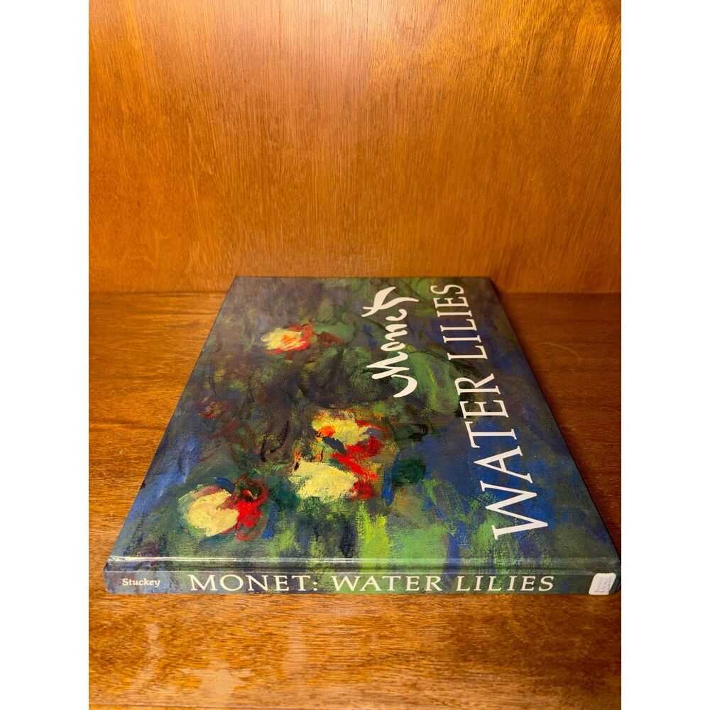 Oversized Monet Water Lilies Coffee Table Art Book 16x12 Hardcover - Picture 4 of 11